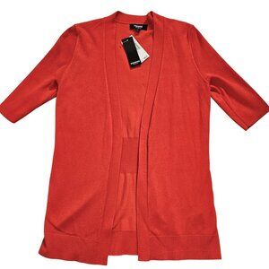 NWT! Premise Orange Short Sleeve Sweater